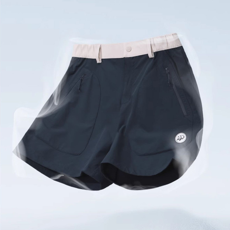 Ảnh Quần short khô nhanh dành cho nữ CAMEL CROWN Giảm ẩm Thoáng khí Kem chống nắng cảm biến băng Quần thường ngày 2