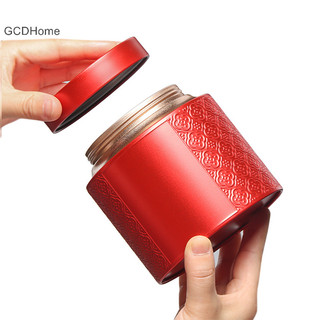 Gcdhome Nổi Di Động Tổ Chức Sedge Trà Thiếc Hộp Trà Caddy Kung Fu Trà Kín Có Thể Khô Bộ Sưu Tập Trái Cây Bảo Quản Bao Bì HOT