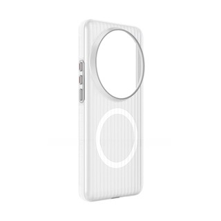 [Giảm giá hấp dẫn] Dải chống trượt sóng tương thích với ốp điện thoại Xiaomi 15 Ultra, cảm giác da từ tính, bán trong suốt, chống dấu vân tay, ốp cứng siêu mỏng, hàng giao ngay