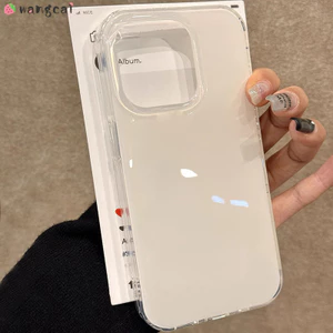 Dành Cho Xiaomi 15 14 13 Pro 12 12S 12x Xiaomi15 Xiaomi14 Xiaomi13 Xiaomi12 Vỏ Điện Thoại Kem Trắng Đơn Giản Màu Trơn Trong Suốt Trong Suốt Bé Trai Bé Gái Nam Nữ Vỏ Ốp Lưng