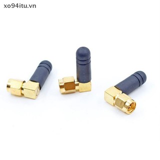 XOITU 2 Chiếc Cao Su 3dBi 2.4ghz Ăng Ten WIFI SMA Nam Router Ăng Ten VN