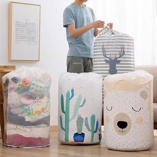 Túi đựng chăn màn quần áo cỡ lớn,túi đựng quần áo  vải dù dây rút mẫu mới