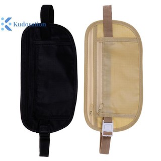 Kudosation Travel Money Belt Ẩn Eo Ví An Ninh Túi Hộ Chiếu Túi Đựng ID