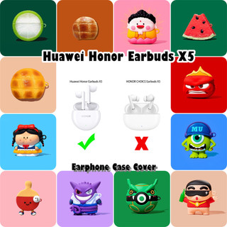 [imamura] Dành Cho Huawei Honor Earbuds X5 Ốp Lưng Tai Nghe Hoạt Hình Thời Trang Vỏ Silicon Mềm NO.4