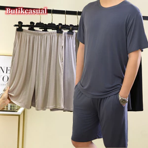 Nam Túi Quần Short Mùa Hè Thường Ngày Rời Plus Kích Thước Năm Điểm Quần Mỏng Thoải Mái Quần