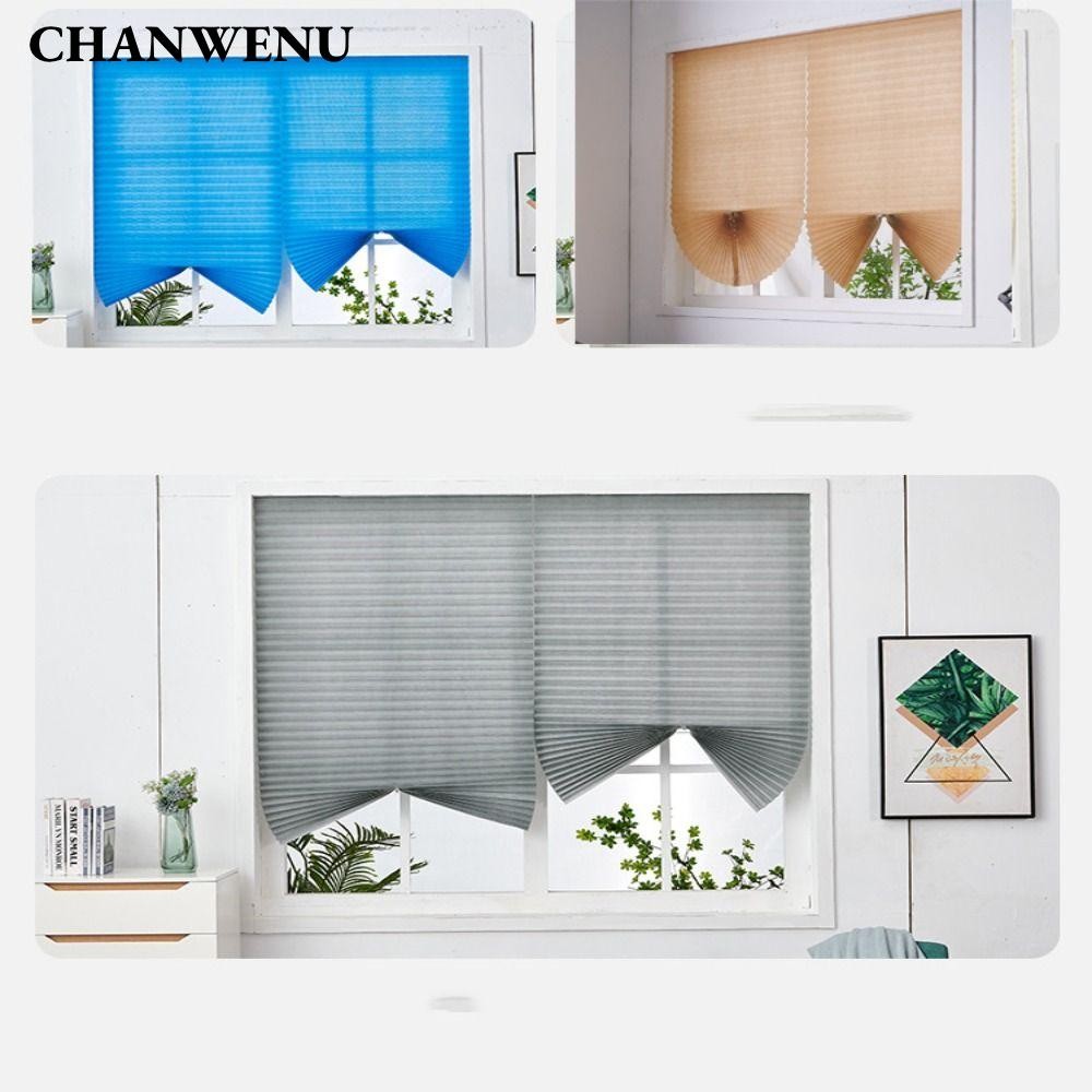 CHANWENU Rèm che nắng, Rèm che nắng tạm thời khối UV mù nửa mù, Vỏ cửa ...