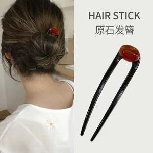 Kẹp tóc hình chữ U, kẹp đầu bóng sang trọng, phụ kiện thời trang cho nữ