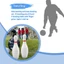 1 Bộ Bowling Cho Trẻ Em & Người Lớn 2 Bóng Với 10 Chân Cho Gia Đình Trẻ Em Và Người Lớn Sân Sau