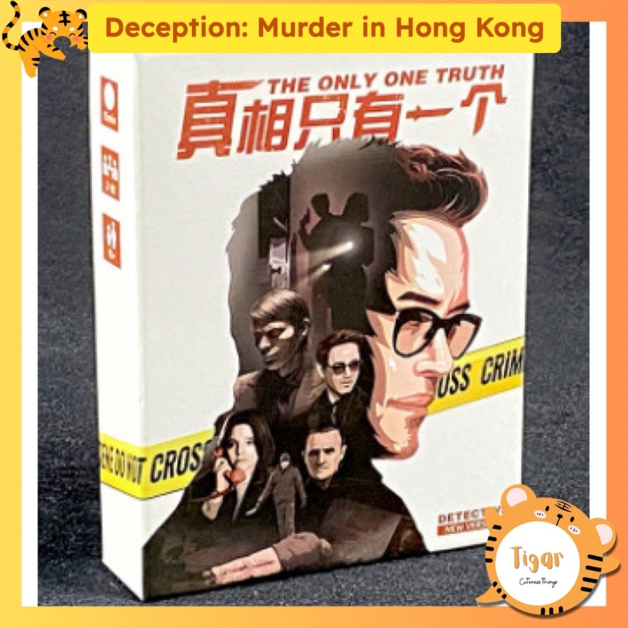 [Luật Việt] Boardgame Deception: Murder in Hong Kong  Trò chơi phá án bản Trung Tigar