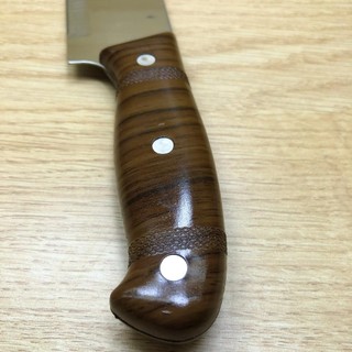 dao thái thịt cán nâu dài 33cm - Trường An VN