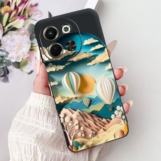 Dành Cho Tecno Spark 30 5G KL8 Ốp Lưng Đá Cẩm Thạch Sang Trọng Hoạt Hình Silicon Mềm Trong Suốt Vỏ Điện Thoại TPU Cho Tecno Pova 6 Neo 5G Spark30 5G Vỏ
