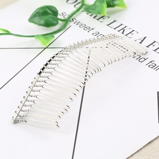 Kẹp tóc răng lược sắt chất lượng cao, phụ kiện handmade DIY, 1 cái