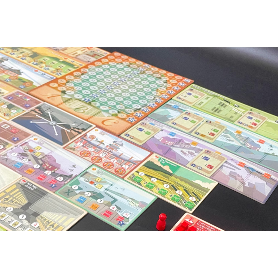 Boardgame Yokohama Euro game giao dịch thương cảng Tigarboardgame