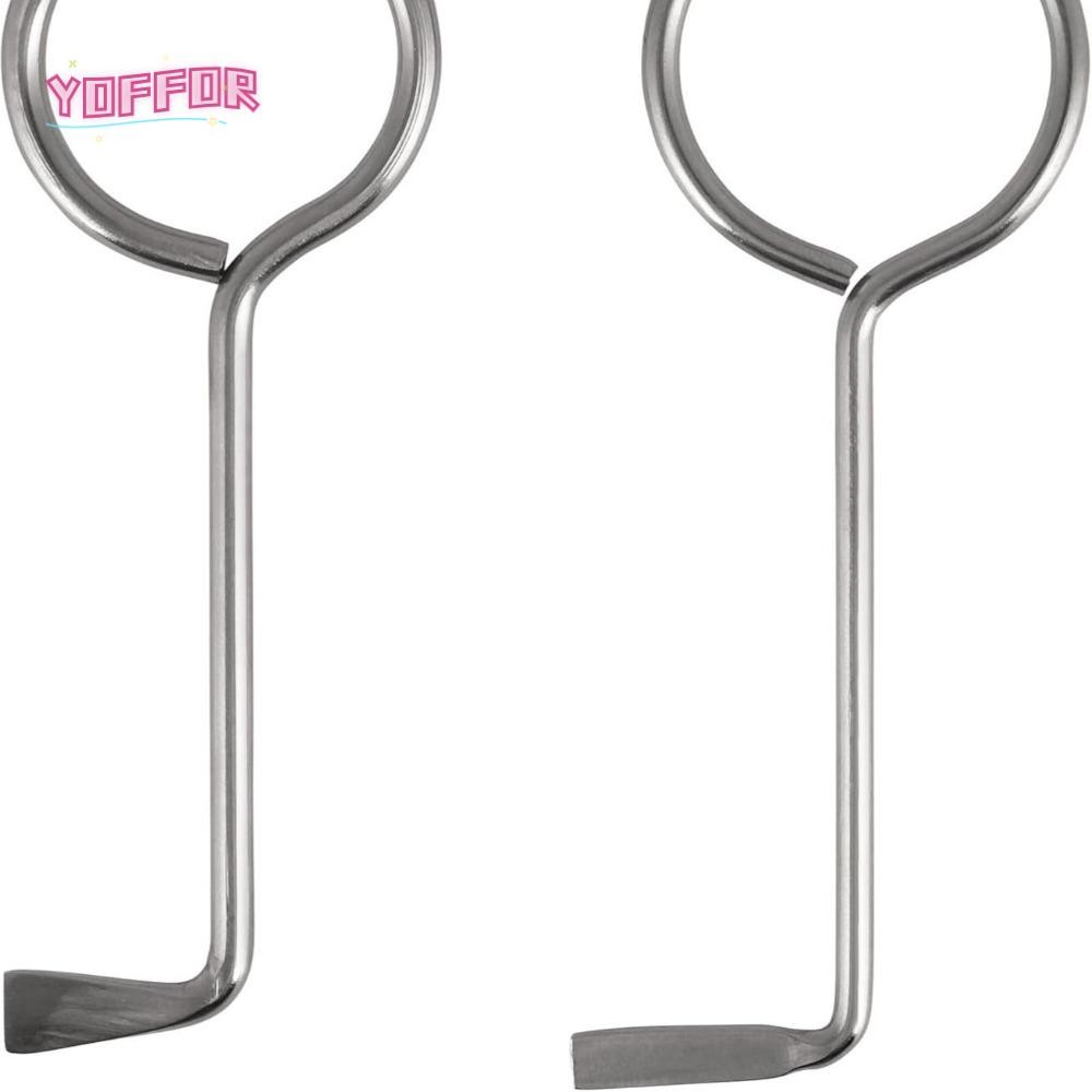 Dụng cụ mở khóa YOFFOR 2, Công cụ thẻ lướt cửa thực tế của lính cứu hỏa, Hiệu ứng đòn bẩy mạnh di động bằng thép không gỉ Sử dụng cửa
