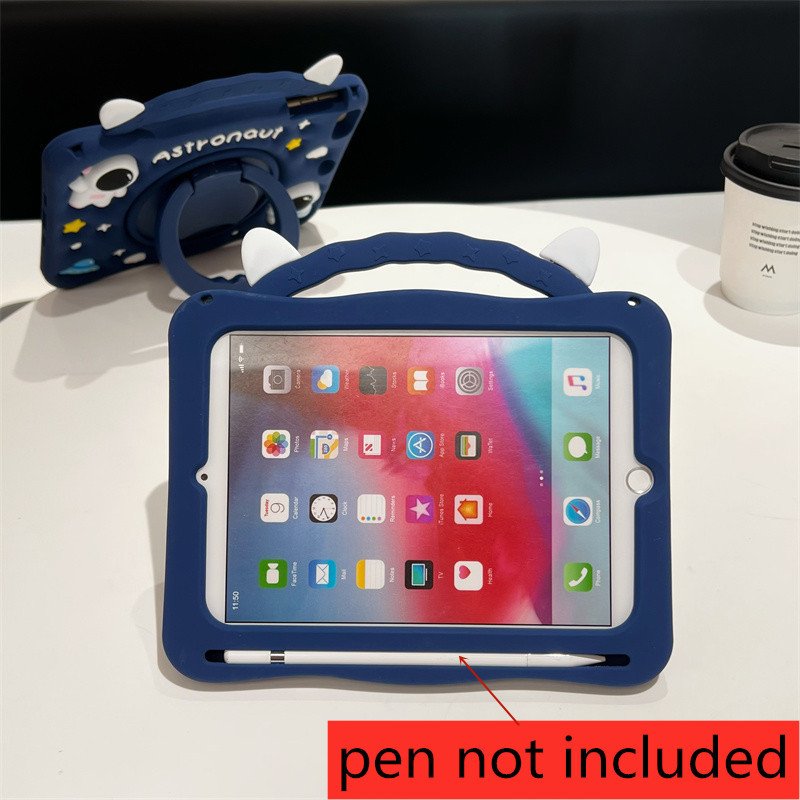 Ốp Lưng Cho Xiaomi Redmi Pad 2 SE 9.7 Inch 2026 Cho Redmi Pad 2 9.7 Inch Giá Đỡ Máy Tính Bảng Điều Chỉnh Vỏ Keo Mềm Xoay Học Sinh Chống Sốc Đứng Bao