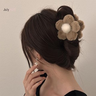 Julyhot Hoa Sang Trọng Vuốt Tóc Kẹp Lớn Đơn Giản Barrettes Cua Kẹp Tóc Hairgrips Thu Đông Phụ Kiện Tóc Massivedeals