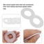 GAVESTO 1 / 5 Chiếc Vòng bịt kín nước, Phần bể vệ sinh 816,418.00.1 Vòng đệm van thoát nước, Màng cao su Silicon Vòng đệm chống nước đa năng cho Geberit