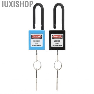 Iuxishop Khóa Tagout Khóa Kỹ thuật An toàn Ổ khóa công nghiệp di động 38mm cho các nhà máy điện