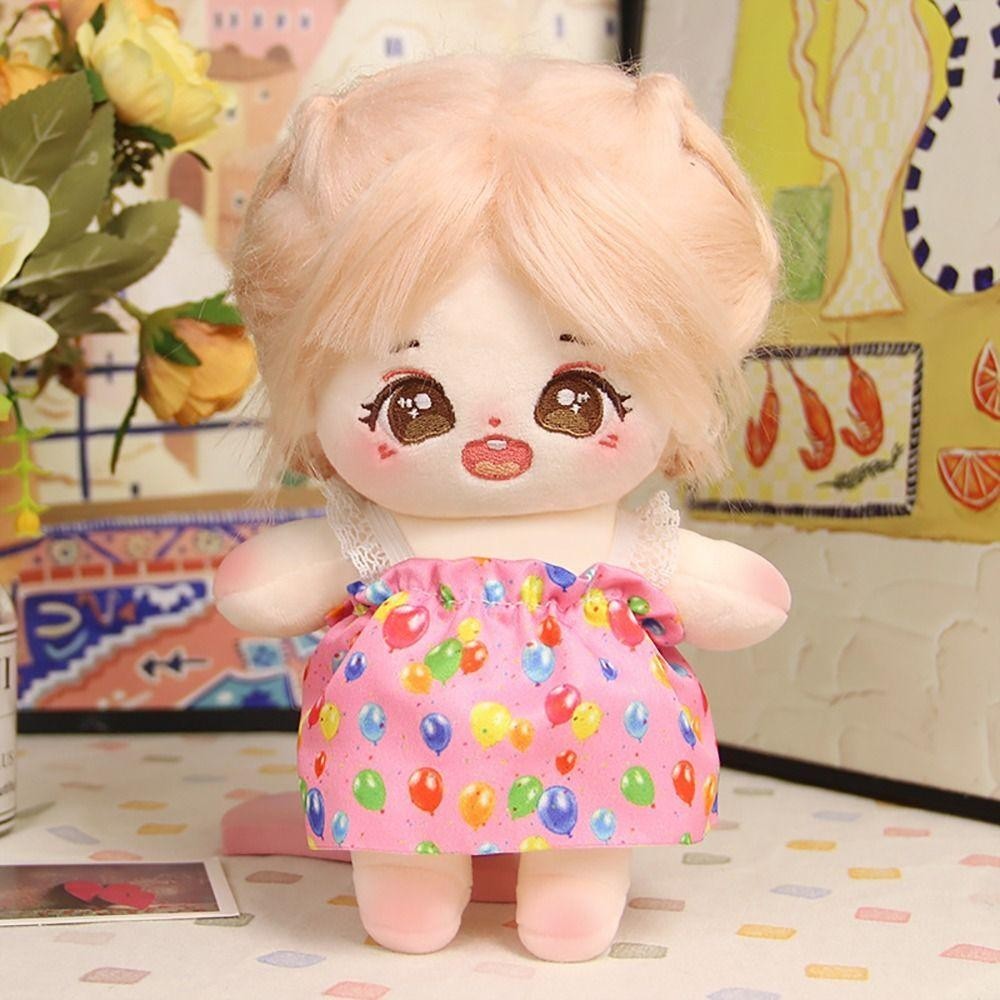 YOLOGO Váy pyjama búp bê 20CM, trang phục thay thế, đầm công chúa mini kèm phụ kiện, quà tặng, đạo cụ chụp ảnh, phụ kiện chơi nhà