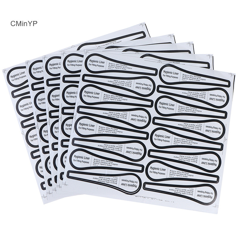 Cminyp 80 Cái / bộ Vệ Sinh Nhãn Đồ Bơi Quần Lót Ngắn Bikini Thử Trên Miếng Dán Vinh Quang