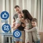 CATIYAHA Nappy Bin nạp lại, đối phó với mùi hôi Túi đựng rác tã chống rách hiệu quả, Phòng mẫu giáo bền bỉ Túi đựng tã dày cho bé
