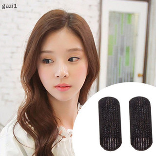 [gazi1] Kim Cương Giả Vô Hình Bọt Biển Lông Tơ Mặt Trước Dây Tập Đế Puff Đệm Tóc Bun Tạo Kiểu Tóc Kẹp Tóc Boutique
