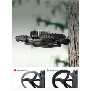 Dành cho tay áo bảo vệ vòng chống va chạm DJI AVATA 2, bảo hiểm lưỡi xoắn ốc chống trầy xước, phụ kiện máy xuyên thấu chống va chạm