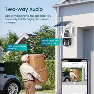 Camera Năng Lượng Mặt Trời VSTARCAM BG66DR - Dùng Sim 4g Đàm Thoại 2 Chiều, Xem Đêm, Báo Chuyển Động