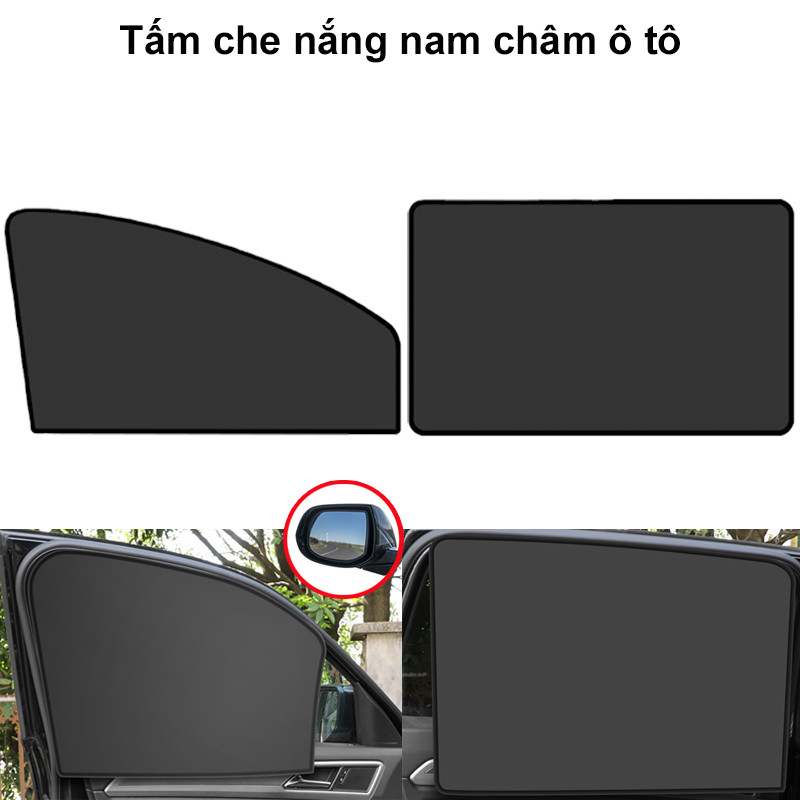 Rèm che nắng ô tô-Rèm xe từ tính chống nắng mùa hè từ tính mạnh mẽ,Tấm che nắng ô tô mờ đục từ tính