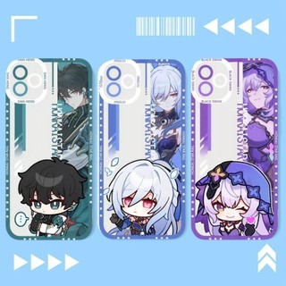 Ốp Lưng Cho Xiaomi Redmi Note 13 12 Pro 12S 13C 12C 10C A2 A1 Plus A3 Ốp Điện Thoại TPU Mềm Honkai Star Rail Sparkle Black Swan 3D Chống Va Đập Cool Bảo Vệ Toàn Diện Xu Hướng Thương Hiệu