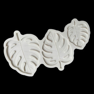 Gcdhome Fondant Khuôn Bánh Khuôn Cây Lá Monstera Lá Sô Cô La Silicon Nướng DIY HOT