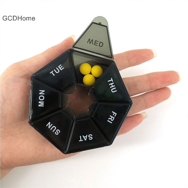 Gcdhome 7 Ngày Hàng Tuần Hộp Thuốc Máy Tính Bảng Di Động Du Lịch Hộp Thuốc Bảo Quản Thuốc Tổ Chức HOT Hộp Thuốc Gia Đình