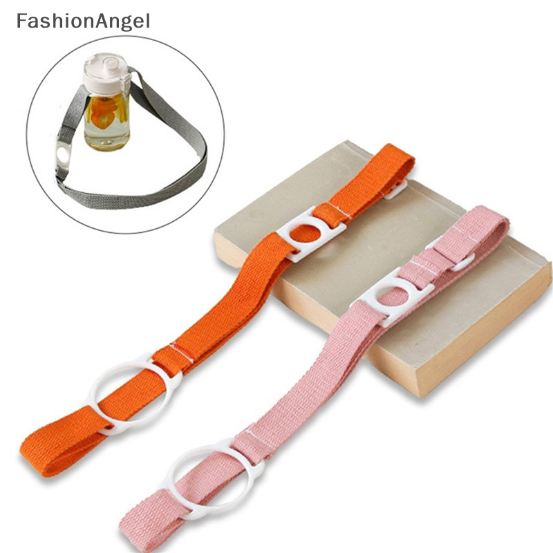 Fashionangel 2 Trong 1 Có Thể Điều Chỉnh Dây Đeo Chai Nước Đa Năng Di Động Chai Nước Đeo Vai Giá Đỡ Tumbler Dây Đeo Du Lịch TH