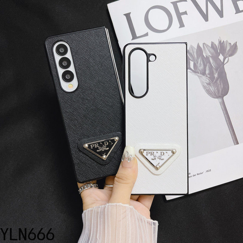 Dành Cho Samsung Galaxy Z Fold 7 6 5 4 3 2 Vỏ Điện Thoại Da PU Cổ Điển Cao Cấp Cho Galaxy Z Fold7 Thiết Kế Tối Giản Thời Trang Gấp Lưng Chống Sốc Vỏ Điện Thoại