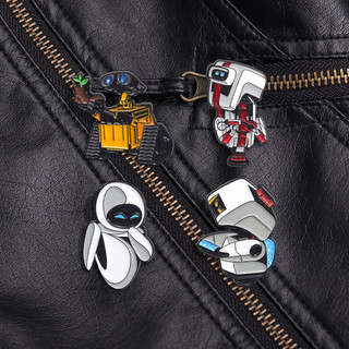 '' Khoa Học Viễn Tưởng Phim Robot Wall-E 'Men Trâm Cài Quần Áo Thời Trang Phụ Kiện Túi Học Huy Hiệu Quà Tặng Cho Bạn Bè