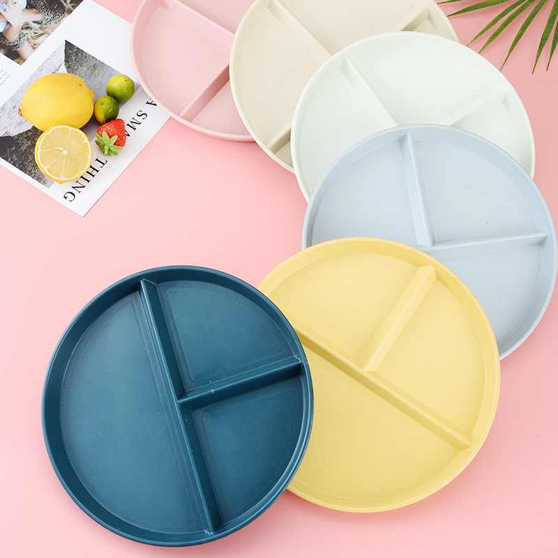 4 Miếng Rơm Lúa Mì Chia Đĩa Thìa Nĩa Đũa Phù Hợp Với Chất Béo Đĩa Định Lượng Đĩa Ăn 211 Đĩa Điều Khiển Thực Phẩm Đĩa Ăn Sáng Đĩa Bộ Đĩa Phù Hợp Với Trẻ Em Thực Phẩm Công Bố Đĩa