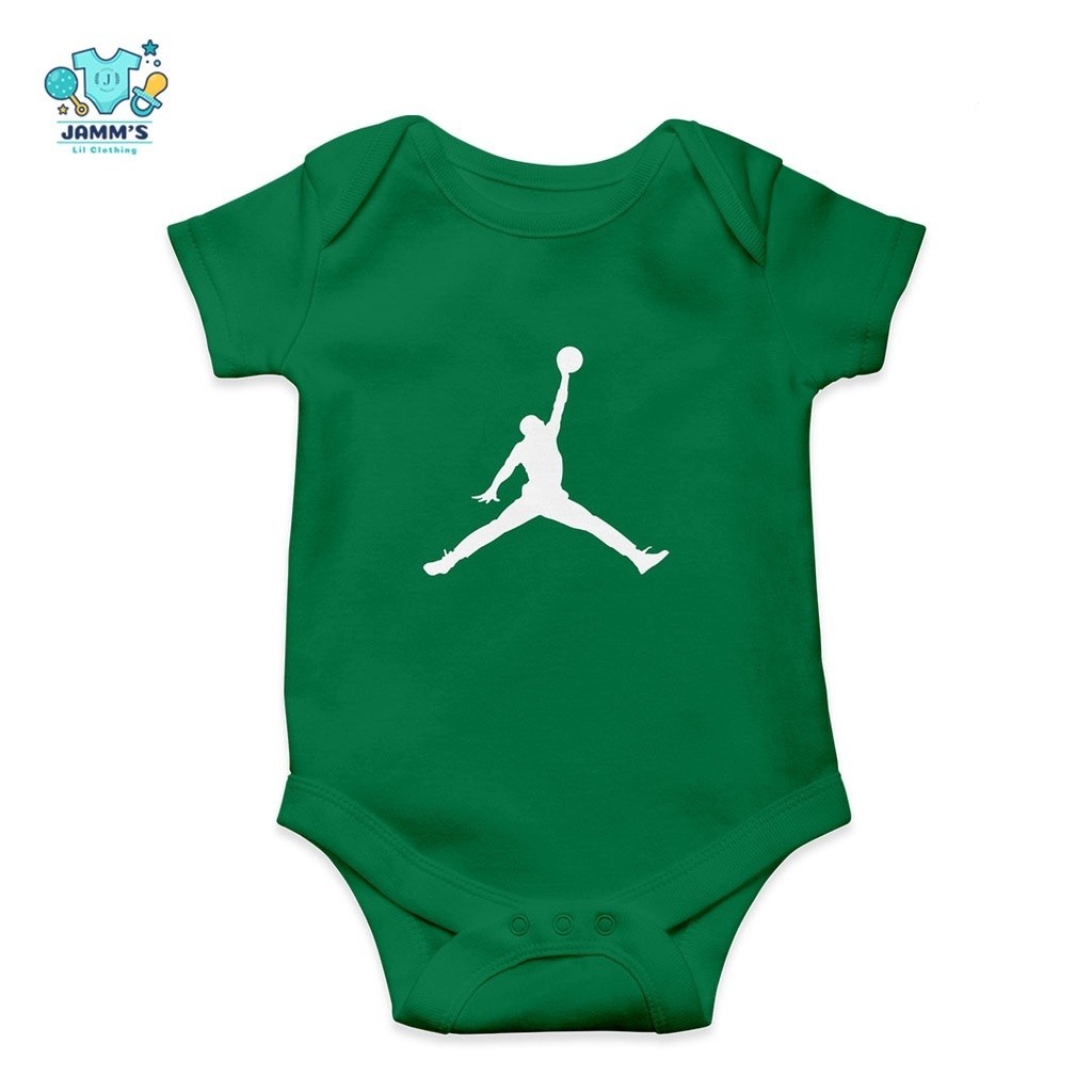 Bóng rổ Jordan Quần áo trẻ em oneies cho bé trai và bé gái áo liền quần bodysuits cotton LG0W