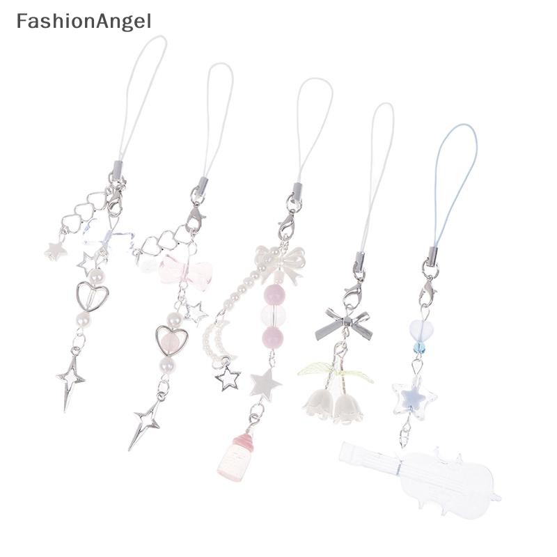 FashionAngel Handmade Đính Hạt Mặt Dây Chuyền Điện Thoại Tinh Tế Quyến Rũ Dây Xích Móc Khóa Mặt Dây Chuyền Cho Ba Lô Ví VN