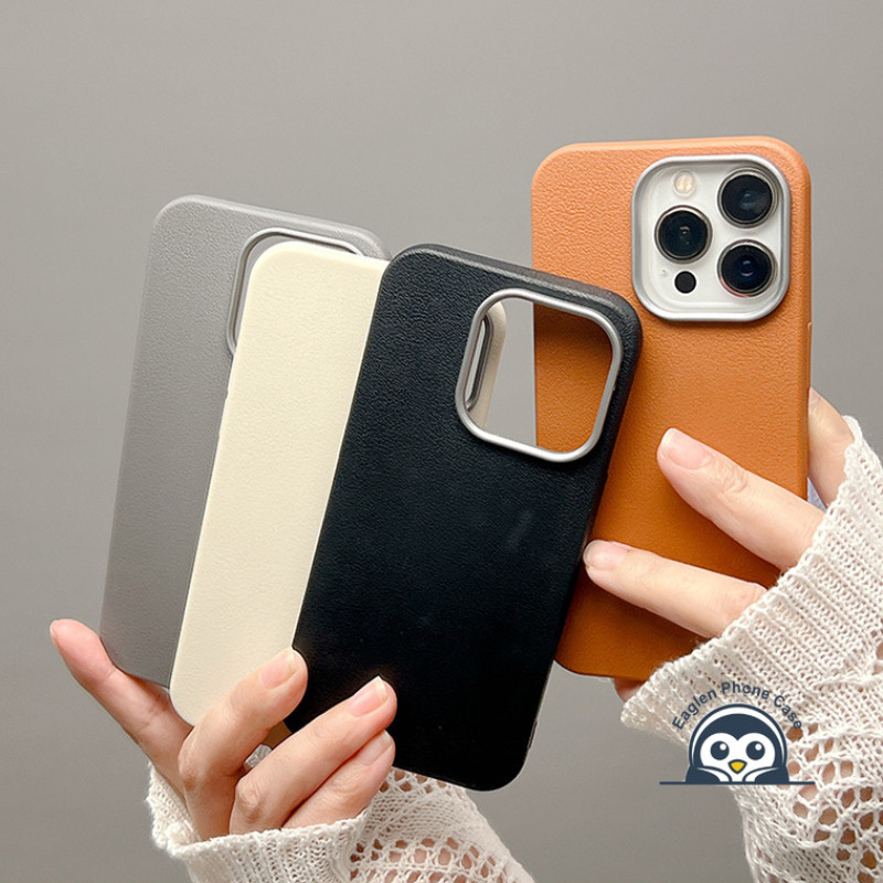 Ốp Điện Thoại Họa Tiết Da Mới Cho Tecno Camon 50 40 Pro Premier Spark Go 3 2 50 40C 40 30C 30 Pro Plus 5G 4G Vỏ Màu Trơn Đơn Giản Chống Rơi Ốp Lưng Mềm