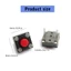 Yoo 10 Chiếc Chuột Microswitches 6x6x4 3 Mm Được Thiết Kế Để Tắt Tiếng Và Sử Dụng Hiệu Quả Cho Bàn Phím Chơi Game Sửa Chữa Chuột