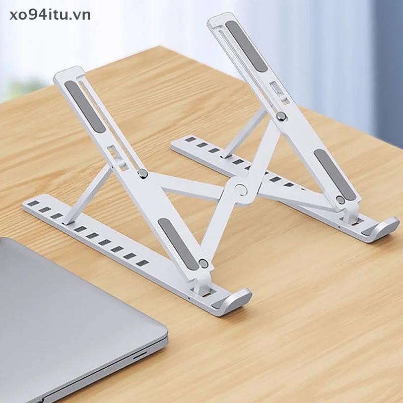 Xoitu Giá đỡ máy tính xách tay đa năng Giá đỡ máy tính xách tay có thể điều chỉnh để chống trượt Giá đỡ đế làm mát có thể gập lại cho máy tính xách tay / máy tính bảng / điện thoại VN