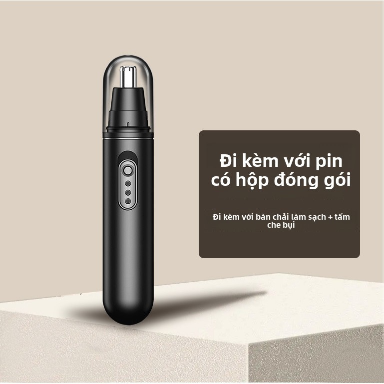 Máy tỉa lông mũi điện cầm tay cho nam và nữ, máy cạo lông mũi sử dụng tại nhà, kéo tẩy lông mũi Type-C