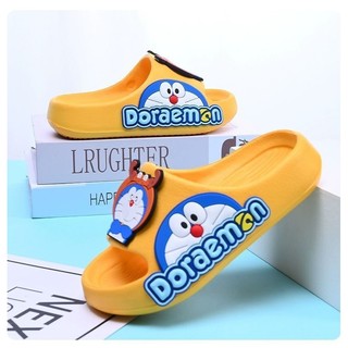Dép Doraemon cho bé – Đế mềm chống trượt, nhẹ êm, dùng trong nhà và phòng tắm