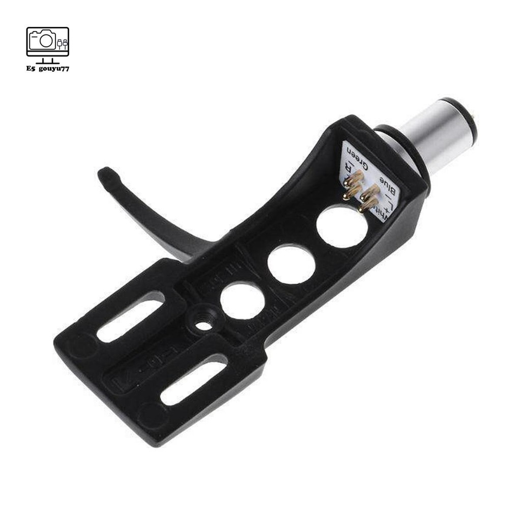 [Gouyu77] 1 Chiếc Phono Bàn Xoay Headshell Gắn Phono Máy Ghi Âm Giá Đỡ Stylus Dây Dẫn Kim Loại Cho Máy Ghi Đĩa LP