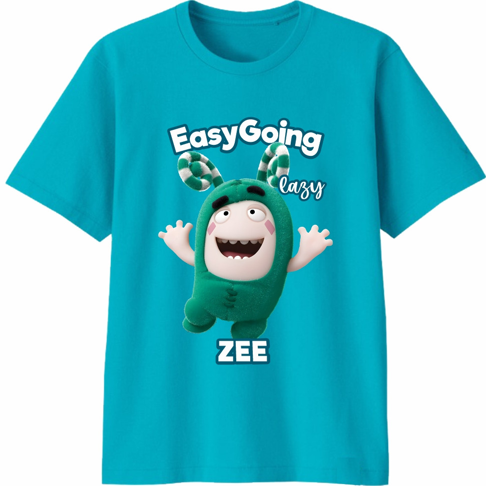 Áo thun trẻ em Oddbods in hình nhân vật hoạt hình dễ thương, thời trang & thoải mái cho trẻ em mặc thường ngày