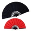 Quạt biểu diễn khiêu vũ, 10 kiểu xương nhựa Trung Quốc Tai Chi Yoga Kung Fu Fan, 33cm Chinoiserie Quà tặng Quạt sân khấu gấp tay Trang trí tiệc cưới