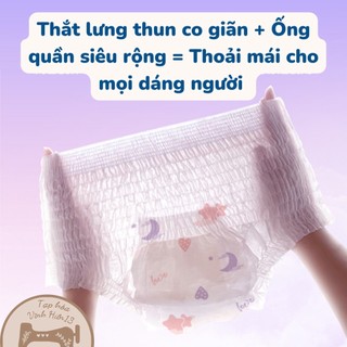 Băng vệ sinh dạng quần Veermoon chống tràn ban đêm size M/L/XL từ 35-105kg dùng sau sau và trong kỳ kinh