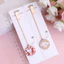 BH2 Sanrio Pochacco Kuromi Kim Loại Đánh Dấu Trang Hoạt Hình Mặt Dây Chuyền Tốt Nghiệp Mùa Quà Tặng Cho Bạn Bè Quà Lưu Niệm HB2