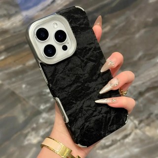 Ốp Điện Thoại Cortex Da Sang Trọng Cho iPhone 11 12 13 14 15 16 Pro Max Plus Silicon Mềm Chống Sốc Ốp Lưng