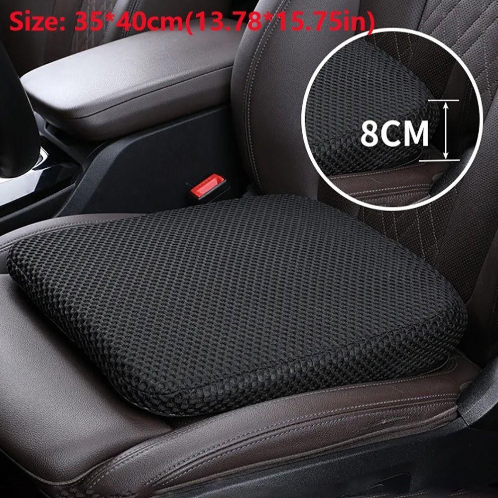 Đệm tăng cường ghế ô tô SAIA, Đệm ngồi ô tô bằng vải Cotton nhớ tổ ong thoáng khí, Đệm ngồi dày bằng lưới Đồ dùng ô tô